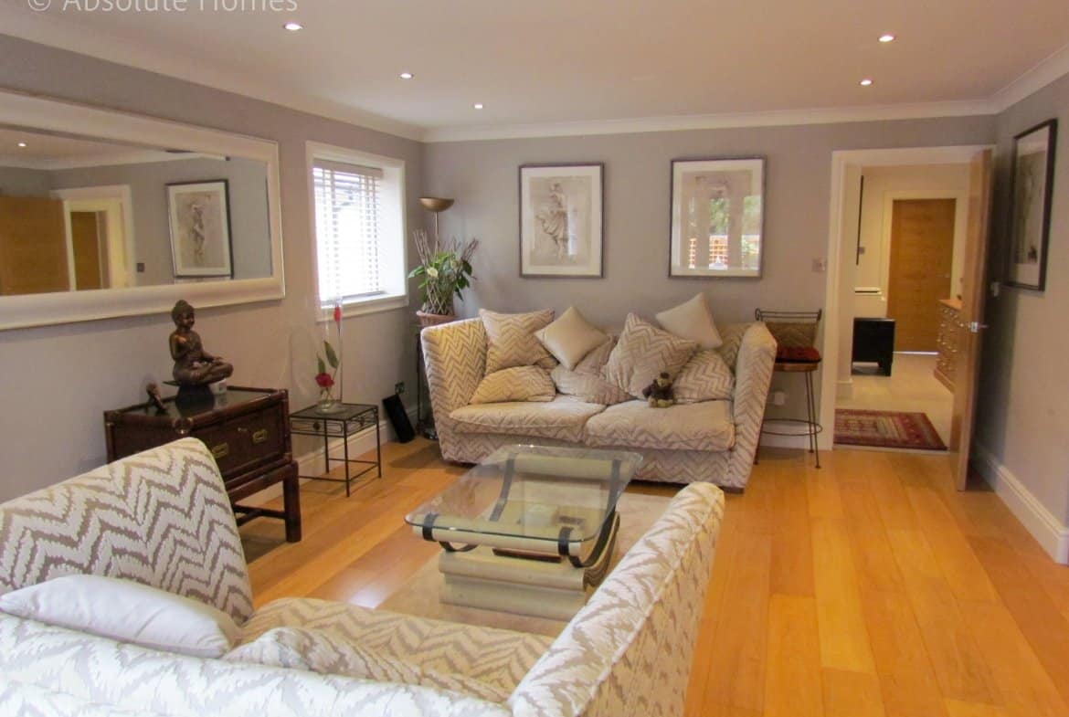 Hamilton Close, Teddington, TW11 9LA, lounge in