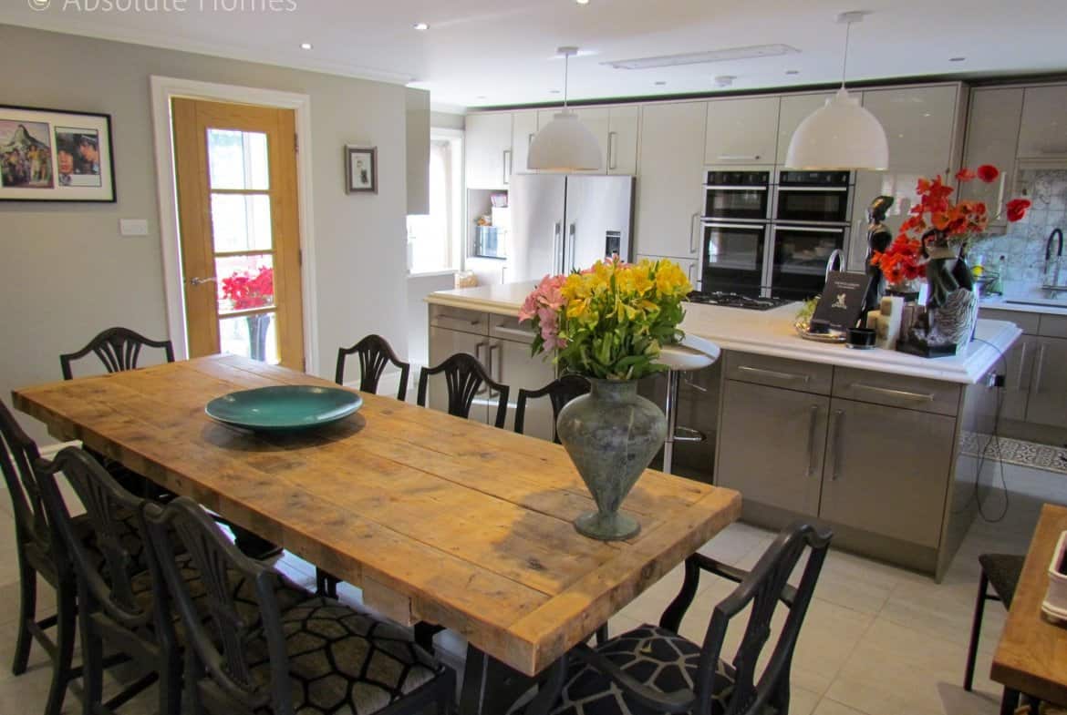 Hamilton Close, Teddington, TW11 9LA, kitchen diner 2